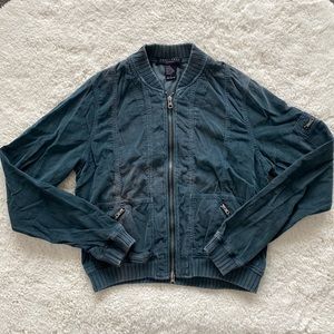 ❤️ Sanctuary Blue Corduroy Zipper Jacket